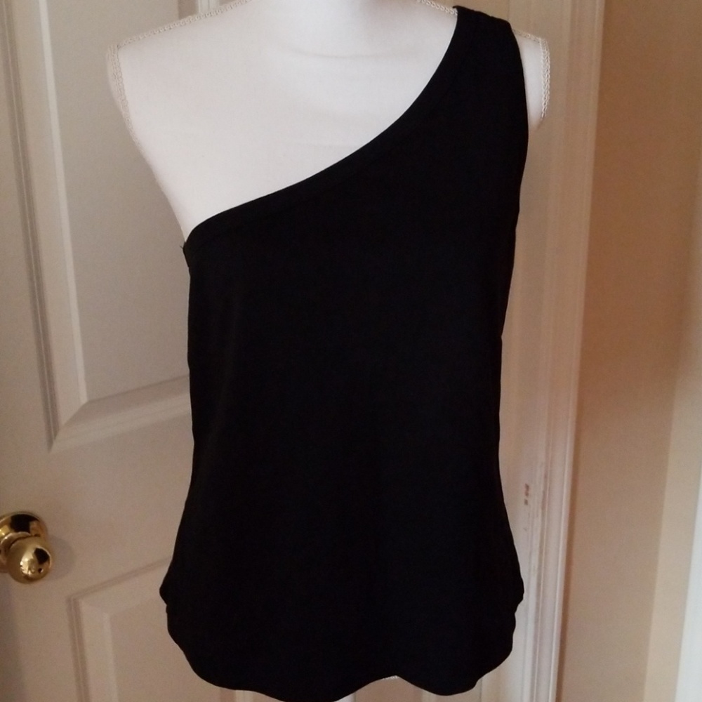 Black tank top